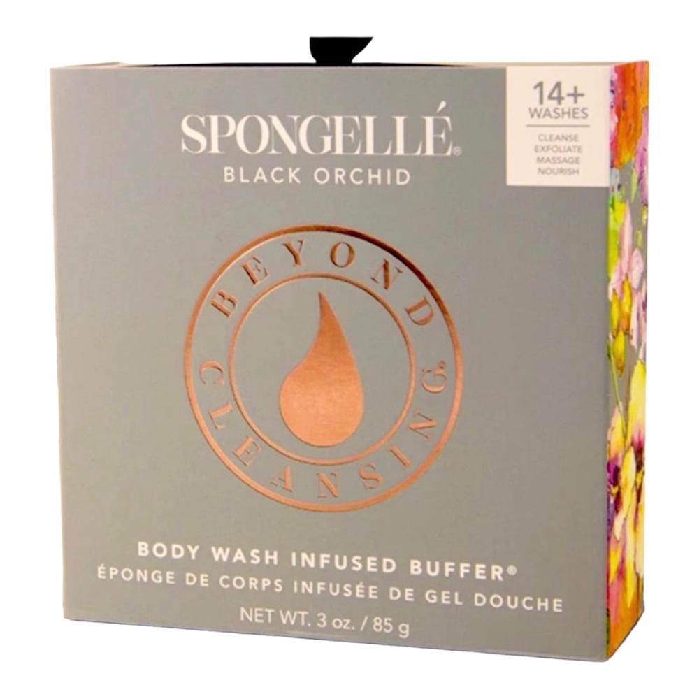 NIB- Spongelle - Black Orchid - Infused Buffer